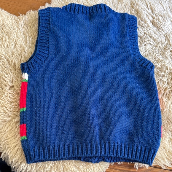 Vintage Knit Kids Vest - Picture 3 of 5